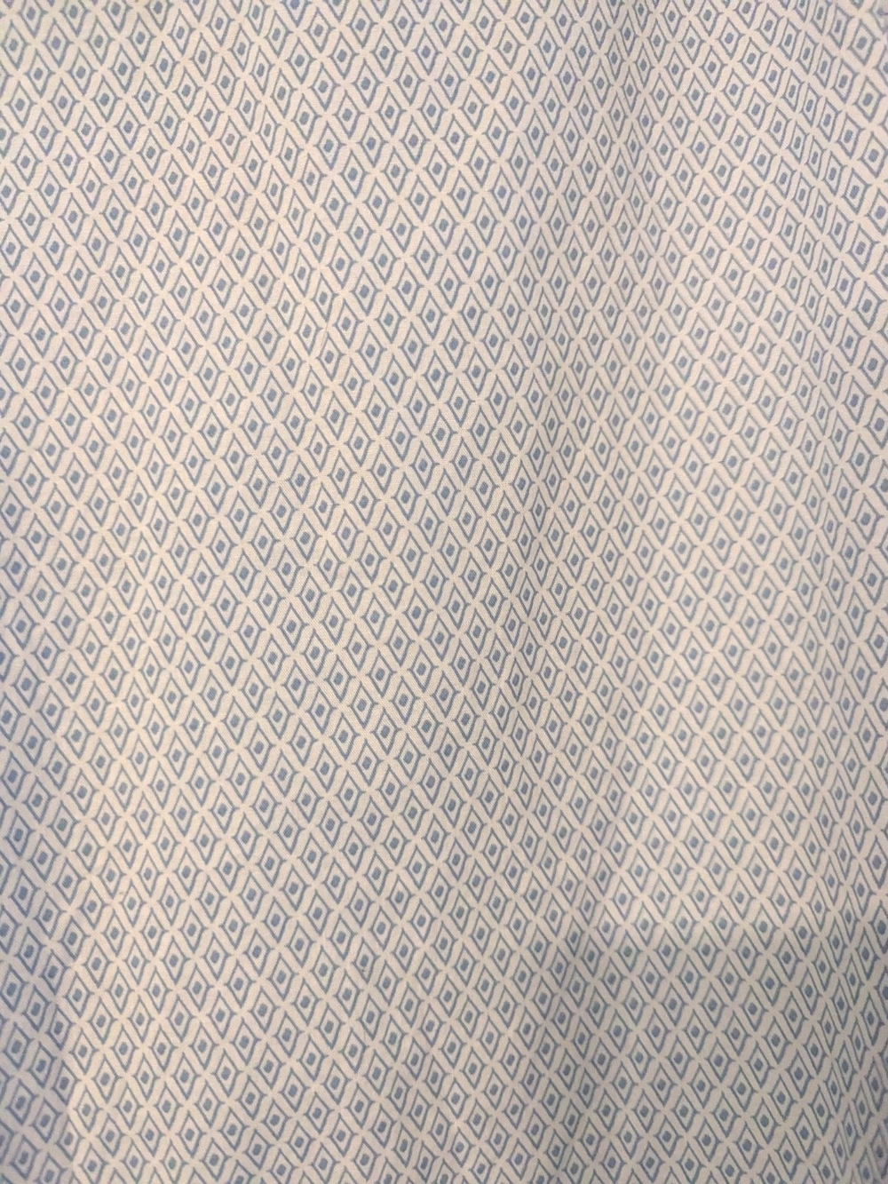 Express Men’s Blue Micro-Pattern Button-Up Shirt - Picture 4 of 8